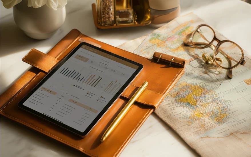 Investor reporting on tablet, Nestview